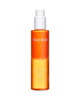 Natura Bissé C+C Vitamin Bi-phase Invisible Sunscreen SPF50 200мл солнцезащитный лосьон
