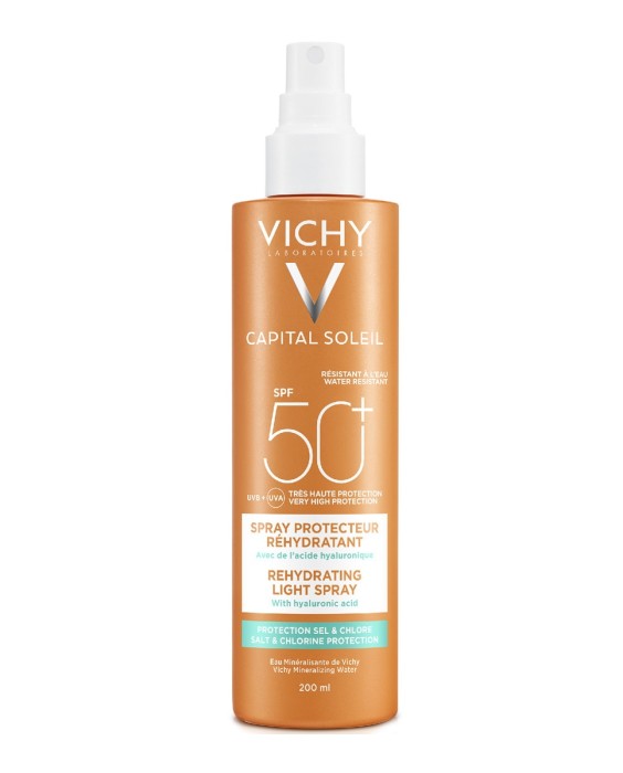 Protector Solar Capital Soleil Cell Protect Water Fluid Spray SPF50 Vichy