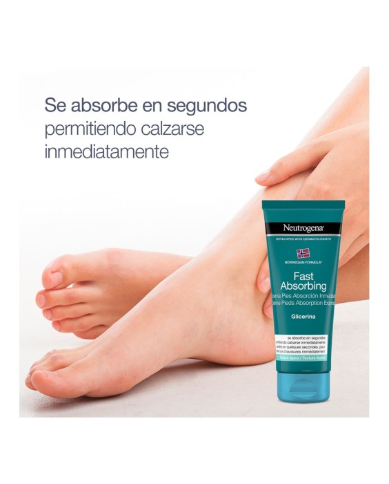 Crema de pies Absorción Inmediata Neutrogena