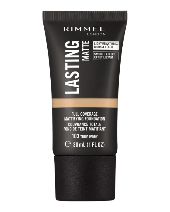 Base de maquillaje Lasting Matte Foundation Rimmel London