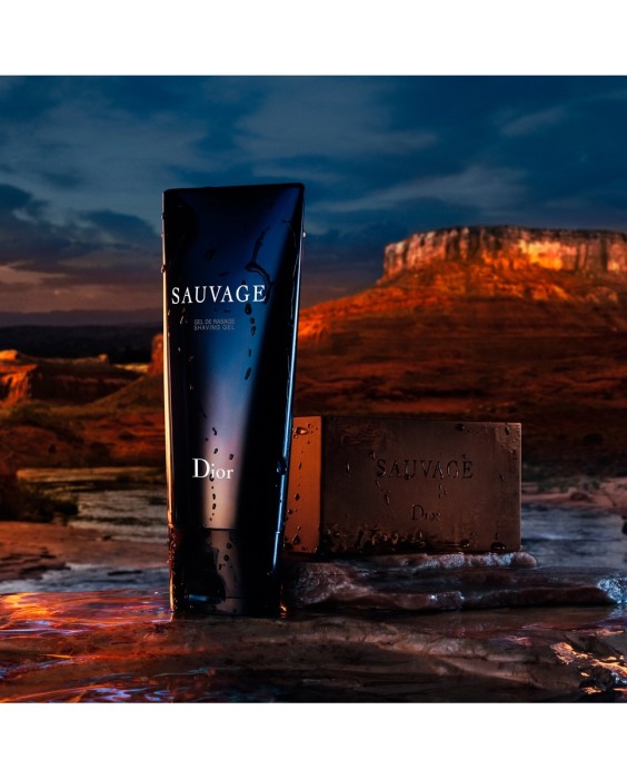 Dior Sauvage черное мыло с древесным углем