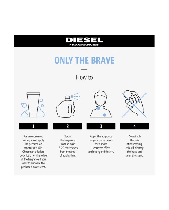 Eau de Toilette Only the Brave 125 ml Diesel