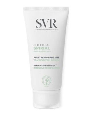 Desodorante Crema antitranspirante intenso 48 h Spirial Deo Creme 50 ml SVR