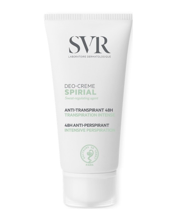 Desodorante Crema antitranspirante intenso 48 h Spirial Deo Creme 50 ml SVR