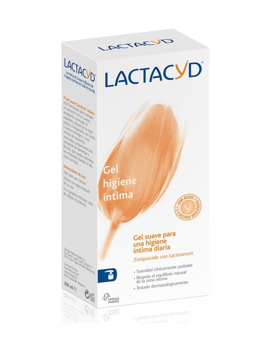 Gel Higiene Íntima diaria con ácido láctico 400 ml Lactacyd