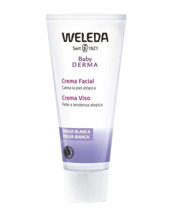 Crema Facial de Malva Blanca Baby Derma Weleda