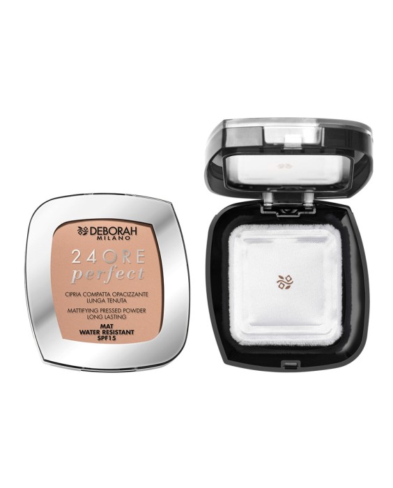 Polvos compactos 24ore Perfect Deborat Milano