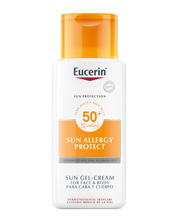 Gel crema para cara y cuerpo Sun Allergy Protect SPF 50 Eucerin