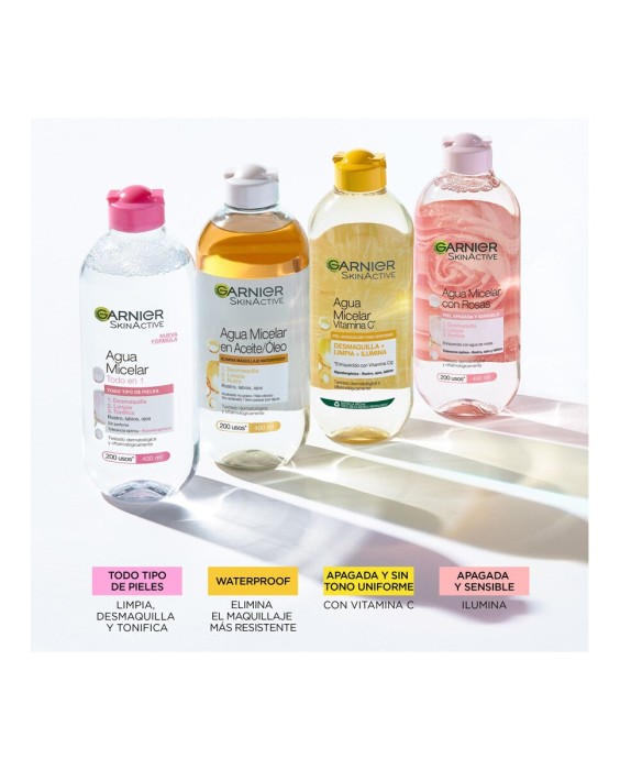 Agua micelar Vitamina C Skin Active Garnier