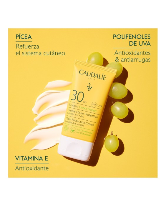 Crema De Alta Protección SPF30 Vinosun 50 ml Caudalie