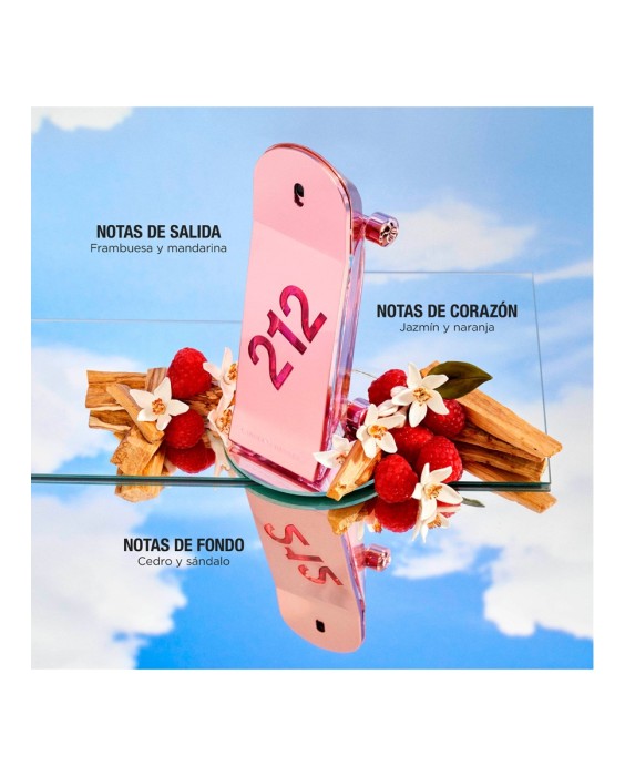 Eau de Parfum femenino 212 Heroes for Her Carolina Herrera