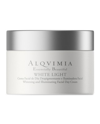 Crema facial de día despigmentante e iluminadora white light essentially beautiful 50 ml Alqvimia
