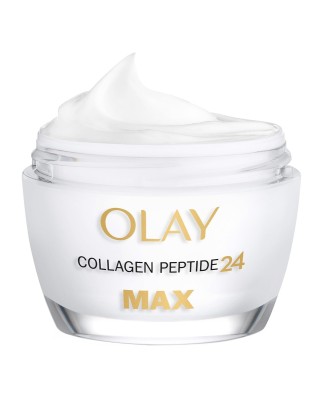 Crema de Día 50  ml Con Péptido de Colágeno Hidrata Olay Collagen Peptide MAX Olay
