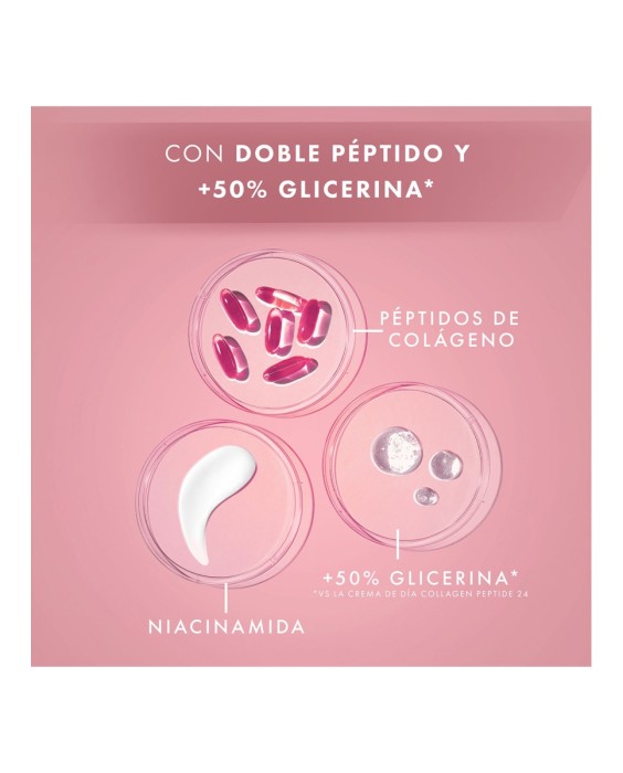 Crema de Día 50  ml Con Péptido de Colágeno Hidrata Olay Collagen Peptide MAX Olay