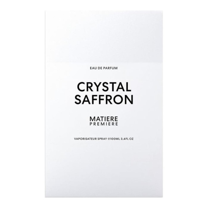 Eau de Parfum Crystal Saffron 100ml Matiere Premiere (Isoleé)
