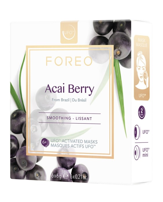 Mascarilla facial reafirmante para UFO y UFO mini Acai Berry FOREO