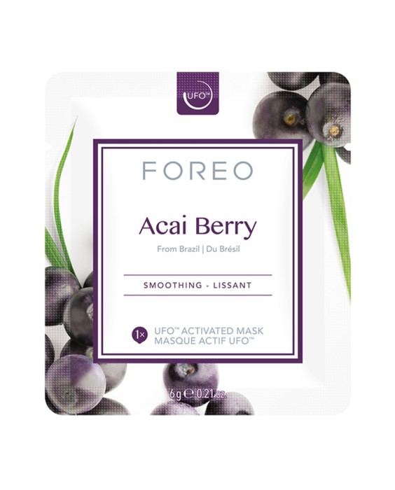 Mascarilla facial reafirmante para UFO y UFO mini Acai Berry FOREO