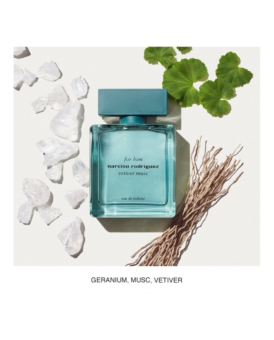 Eau de Toilette Vetiver Musc for him 100 ml Narciso Rodriguez