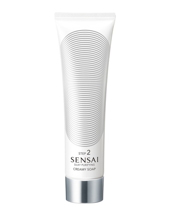 Sensai Silky Purifying Creamy Soap 125мл Кремовое мыло шаг 2