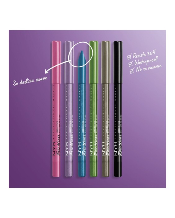 Lápiz de ojos Epic Wear liner sticks NYX Professional Makeup
