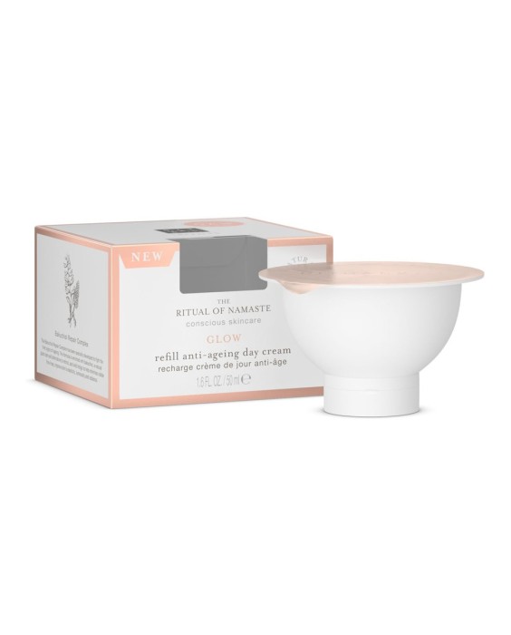 Recarga de crema de día antiedad The Ritual of Namaste Glow Anti-Ageing Day 50 ml Rituals