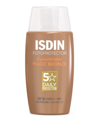 Fotoprotector Isdin Fusion Water Color SPF50 Bronze 50 ml Isdin