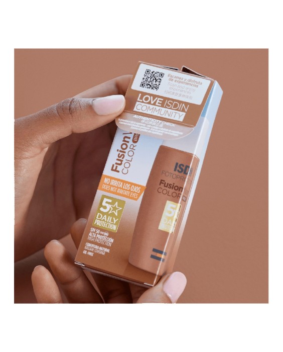 Fotoprotector Isdin Fusion Water Color SPF50 Bronze 50 ml Isdin