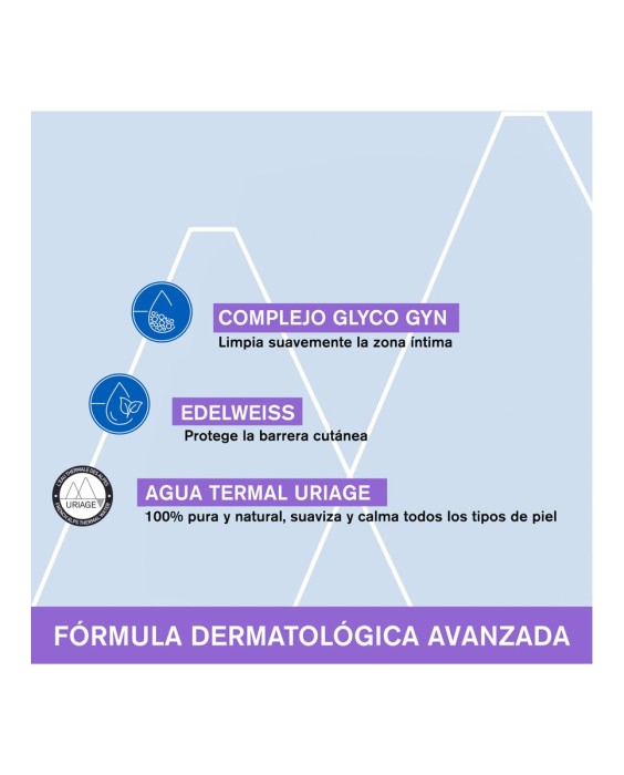 Gel Refrescante Higiene Íntima Gyn-Phy 500 ml Uriage