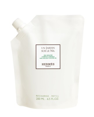 Hermès Un Jardin sur le Nil 200мл гель для душа для тела и волос, рефилл