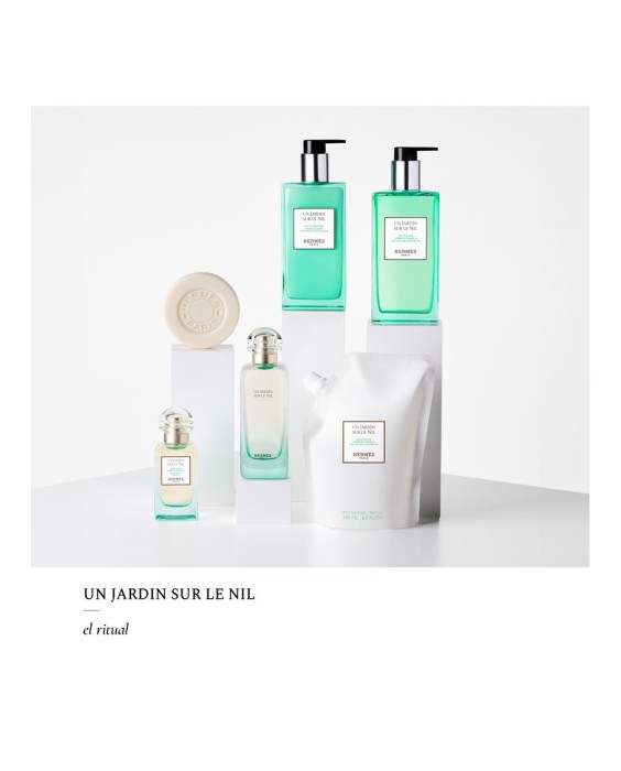 Hermès Un Jardin sur le Nil 200мл гель для душа для тела и волос, рефилл