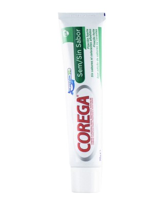 Crema Fijadora Dentaduras Postizas Sin Sabor 70 g Corega