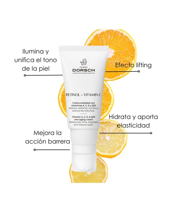 Crema Antiedad Retinol + Vitamin C Farma Dorsch