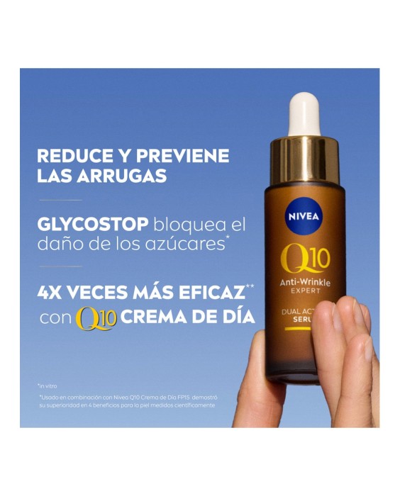 Sérum Facial Q10 Expert Antiarrugas Doble Acción 30 ml Nivea