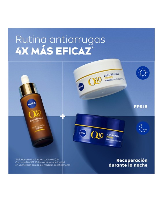 Sérum Facial Q10 Expert Antiarrugas Doble Acción 30 ml Nivea