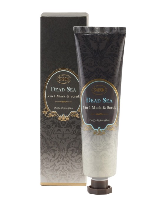 Mascarilla Exfoliante 3 en 1 Dead Sea 60ml Sabon