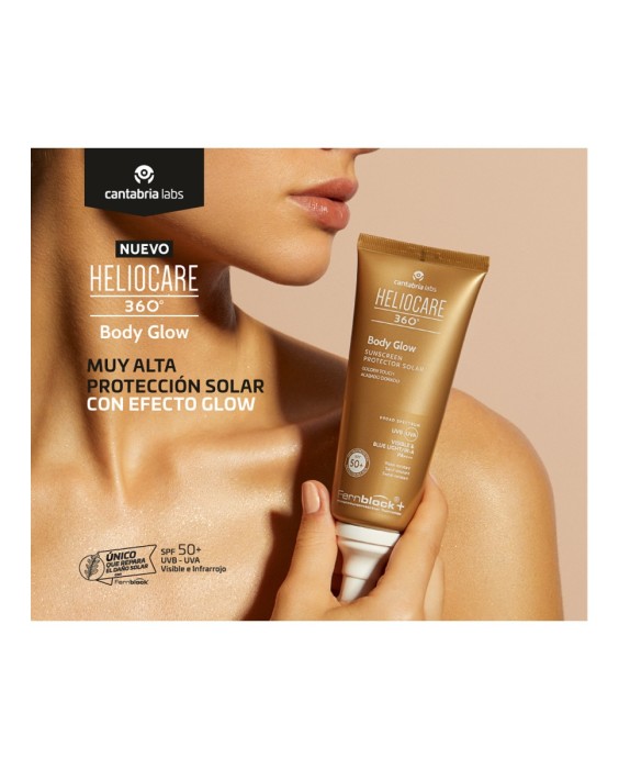 Heliocare 360º Body Glow SPF50+ 100мл Солнцезащитный крем