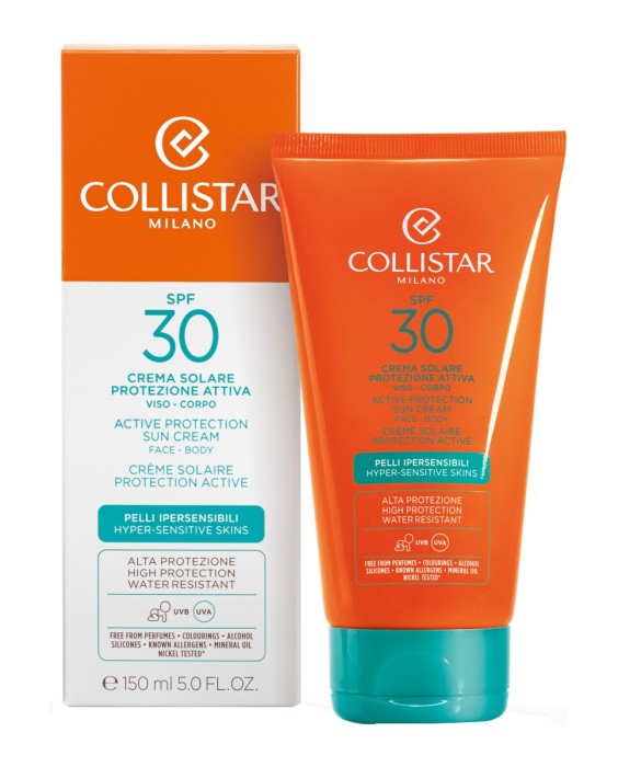 Collistar Active Protection SPF30 150мл солнцезащитный крем