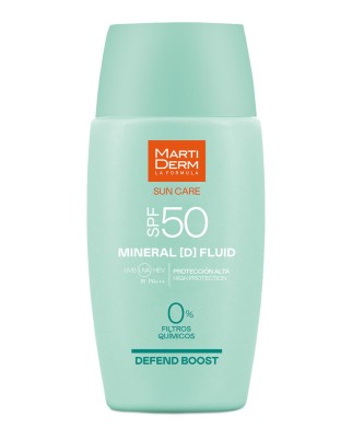 Minerald Fluid Spf50 50 ml Martiderm Солнцезащитный крем для лица