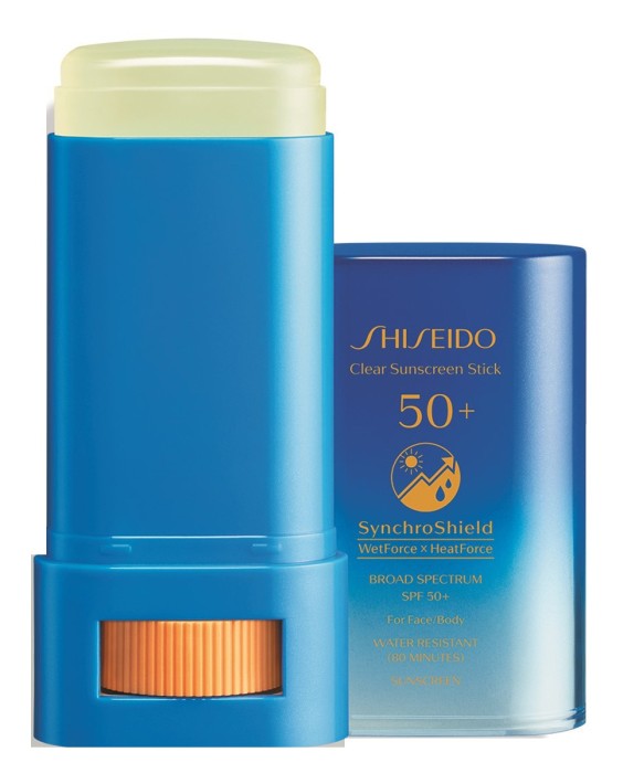 Shiseido SynchroShield SPF50+ солнцезащитный стик