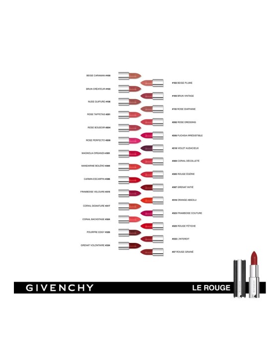 Barra de labios Le Rouge Semi-Mate e Hidratante Givenchy