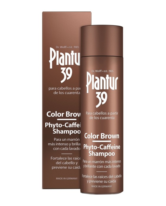 Champú Anticaída Color Brown 39 250 ml Plantur