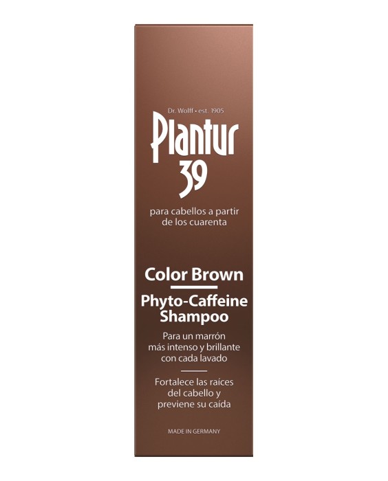Champú Anticaída Color Brown 39 250 ml Plantur