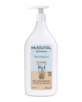 Gel de Baño Pieles Atópicas 750 ml Mussvital Botanics