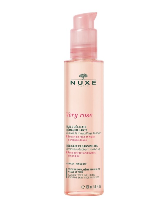 Nuxe Very Rose 150мл Масло для снятия макияжа