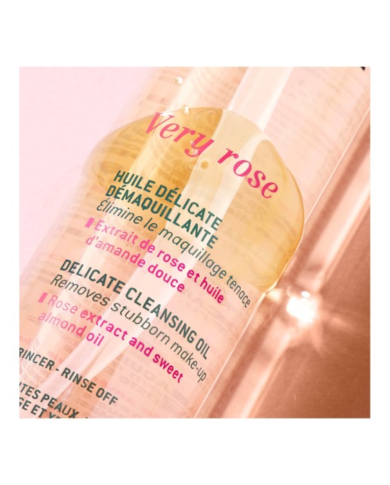 Nuxe Very Rose 150мл Масло для снятия макияжа