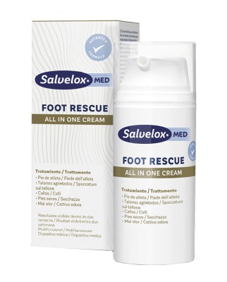 Crema todo en uno para pies Foot Rescue All in one cream 100 ml Salvelox
