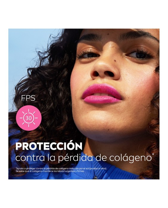 Bálsamo 3 En 1 Labios Y Mejillas Caring Beauty  Intenso Spf30 4,8 Gr Liposan