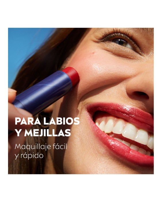 Bálsamo 3 En 1 Labios Y Mejillas Caring Beauty  Intenso Spf30 4,8 Gr Liposan