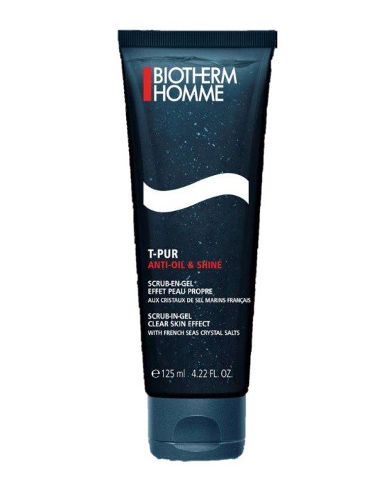Exfoliante T-Pur Salty Gel Cleanser 125 ml Biotherm Homme