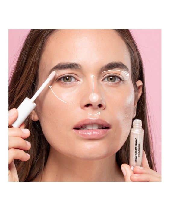 Iluminador líquido Iridescent Glow Highlighter - White Cloud  5ml Freshly Cosmetics